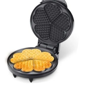 Wafflera Home Elements Mini Waflera Electrica Wafle Corazón