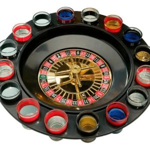 Ruleta Rusa Estilo Casino Shots 16 Copas Juego Fiestas