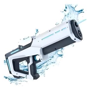 Pistola Agua Eléctrica Pistola Pulverizadora Agua Automática Blanco