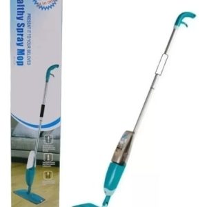 Limpiador Manual Con Spray Microfibra Blanco