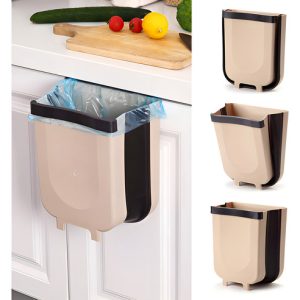 Caneca Basurero Plegable - Color Blanco