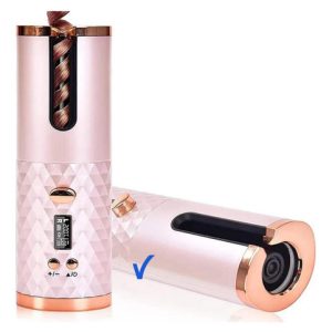 Rizador Automático Inalámbrico Ramindong Negro 2.5cm Pantalla Led