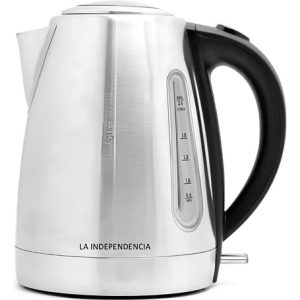 Jarra Eléctrica La Independencia La-851 Plateada Y Negra 110 Plateado/negro