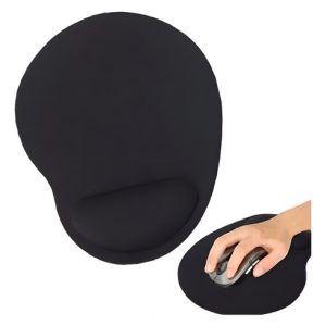 Pad Mouse Ergonomico Con Soporte X1 Color Negro Xbhw-1799 Touch Me