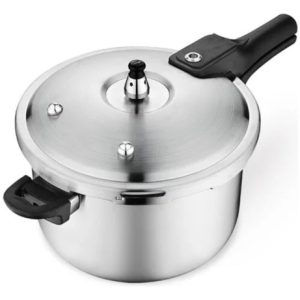 Olla A Presión Acero Inoxidable Home Elements 4.2 Litros Plateado