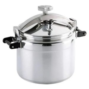 Olla A Presión Universal 25 Lts Institucional Magna Aluminio Plateado