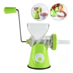 Molino De Carne Y Pollo Manual Casero Para Embutidos Verde