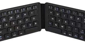 Teclado Plegable Inalámbrico Bluetooth Tk 1010 Gris