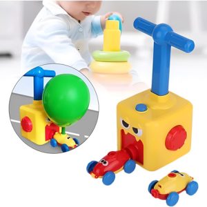 Juguetes Niños Lanzador Carritos Alimentado Globos Inflados Amarillo