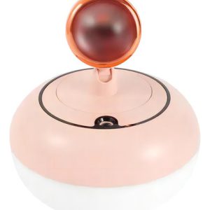 Humidificador, Difusor De Aceite Esencia Y Luz De Atardecer Color Rosado