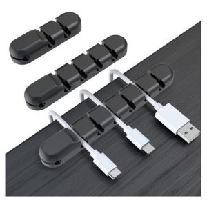 Organizador De Cables  Para Escritorio Pc Oficina Multiusos