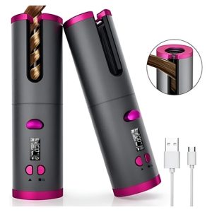 Rizador De Cabello Automático Recargable Rizadora De Pelo