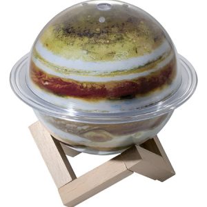 Humidificador Difusor De Aromas Luz Led Planeta Saturno Blanco