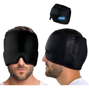 Gorro Gel Tipo Compresa Terapia Alivio Migraña Dolor Cabeza
