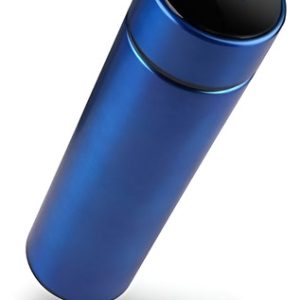 Termo Botella Inteligente Temperatura Pantalla Led Color Azul