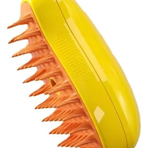 Cepillo De Gato De Vapor - 3 In1 Gato Cepillo De Vapor Color Amarillo