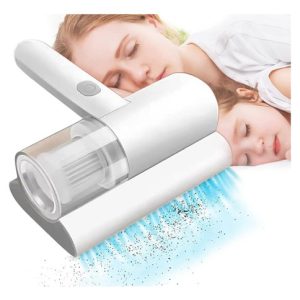 Aspiradora De Mano Portatil Limpiadora De Acaros Blanco