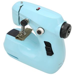 Máquina Coser Mini Portatil Domestica Multifuncional Verde Menta