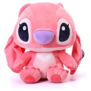 Peluche Stich Grande 25cm Antialérgico Perfumado Muñeco Rosa
