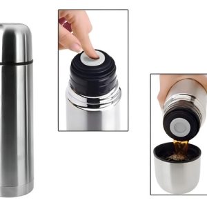 Termo En Acero Inoxidable 500ml Bebidas Calientes Y Frías Color