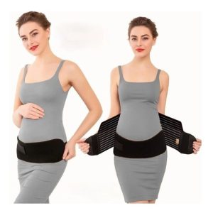 Cinturon Maternidad Faja Materna Protector Embarazo Negro