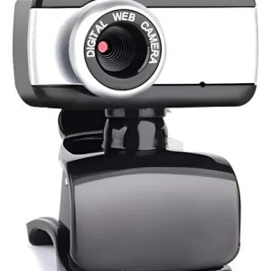 Camara Web Resolucion 640 X 480- Microfono De Plug De 3.5mm Negro