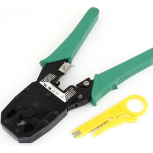 Pinzas Ponchadoras 3 En 1 Pelador Corte Rj45 Rj11 Rj12