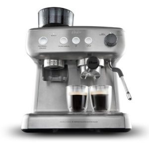 Cafetera Oster Expresso Con Molino Integrado - Acero Inoxidable