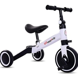 Bicicletas Triciclo De Equilibrio Plegable Para Niños 3 En1 Color Blanco