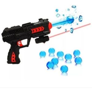 Pistola De Hidrogel Dardos Juguete Dual Softgun Lanzador Negro