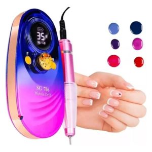 Torno Inalámbrico Pulidor De Uñas Profesional Tornasol Sg706