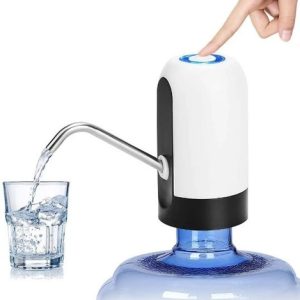 Dispensador Automático De Agua Para Botellón Recargable Blanco