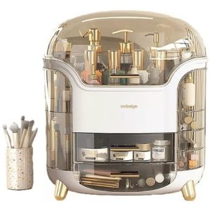 Organizador Maquillaje 8 En 1 Faka Con Cajón Y Tapa Transparente