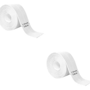 Cinta Adhesiva Selladora Humedad  Sellante Baño Cocina X2un  Blanco Lisa