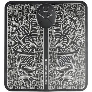 Gimnasia Masajeador Pies Pasiva Ems Dolores Recargable Color Negro