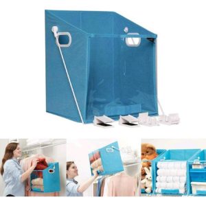 Caja Organizadora De Ropa Almacenamiento Ropa Multiusos Azul Claro