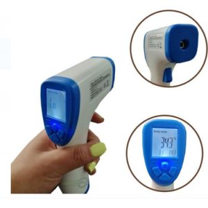 Termómetro De Frente Lcd Digital Sin Contacto Por Infrarrojo