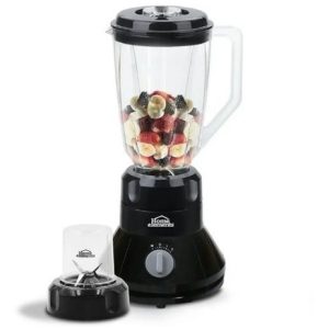 Licuadora Home Elements Picatodo 2 Velocidades+ Vaso Picador - Negro