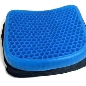 Cojín De Asiento De Gel De Silicona Con Básculas Anticoxis