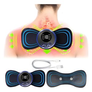 Masajeador De Cuello Gimnasia Pasiva Cuello Recargable Negro