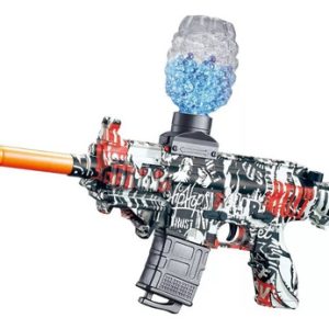 Metralleta Pistola 2 En 1 Balines De Hidrogel, Laser Juguete