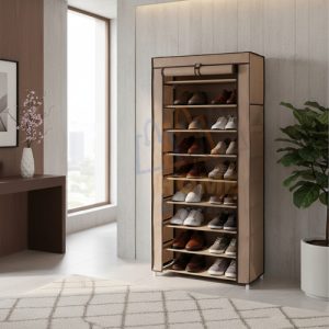 Zapatero Tela 9 Niveles Organizador Zapatos Armario Estante