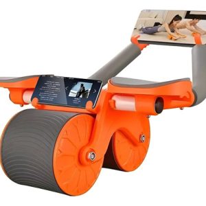 Rueda Abdominal Rodillo Ejercitador Abdomen Casa Contador Naranja