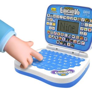 Computador 123 Funciones Color Azul Laptop Didáctica