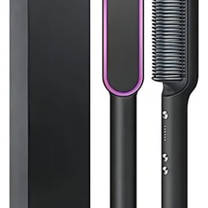 Cepillo Alisador Genérica Y9 Negro