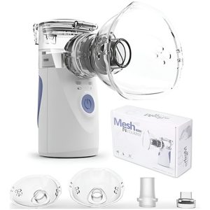 Nebulizador Portatil Pediatrico Y Adulto Inhalambrico Usb  Blanco
