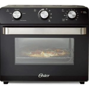 Horno Tostador Y Freidora Sin Aceite Oster 22 Lts Tssttvmaf1 Negro