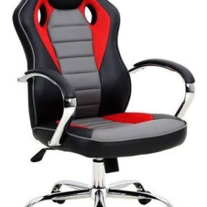 Silla Gamer Pc Escritorio Oficina Con Ruedas Base Metalica