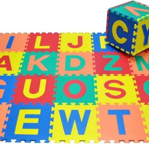 Tapete Foami Fomi Fomy Niños Bebes Abecedario 26 Piezas