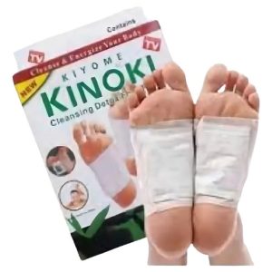 Parche Desintoxicante Pie Cuerpo Relajante Kinoki Caja 10pza
